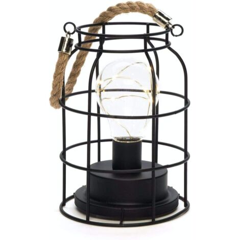 lanterna da campeggio portatile, luci da appendere al patio, lampada da tavolo per esterni, ornamento luminoso, luce a LED, luci a LED, decorazione da fattoria, lanterna illuminata natalizia in ABS
