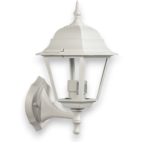 Lanterna da parete con struttura in alluminio illuminazione esterna max 60W