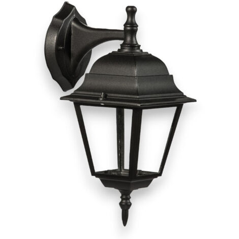 Lanterna da parete in alluminio con diffusori in vetro illuminazione esterna