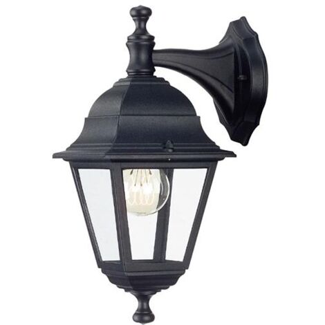 LANTERNA GIARDINO """CHARME""" MINI/BASSA NERA PAPILLON - (EX 50063)