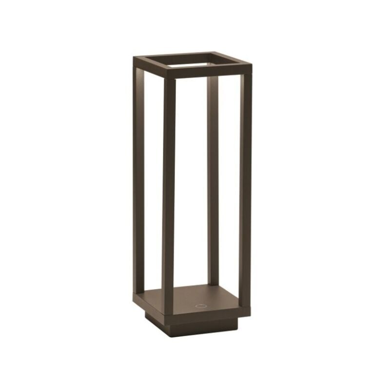 Lanterne led Home Corten 2,2w avec batterie IP54 Zafferano