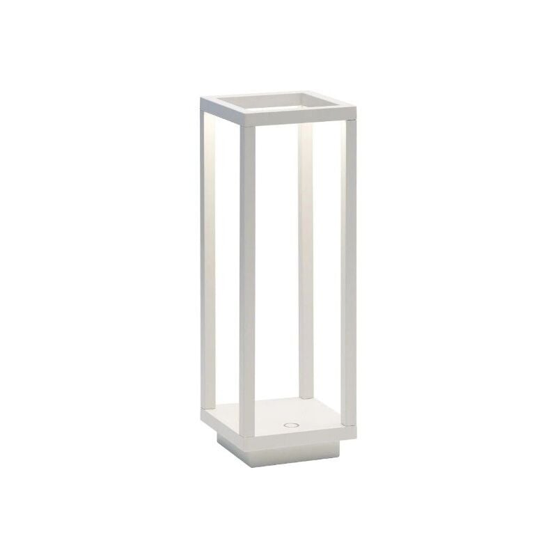 Zafferano - Lanterne Maison led Blanche 2,2w avec batterie IP54