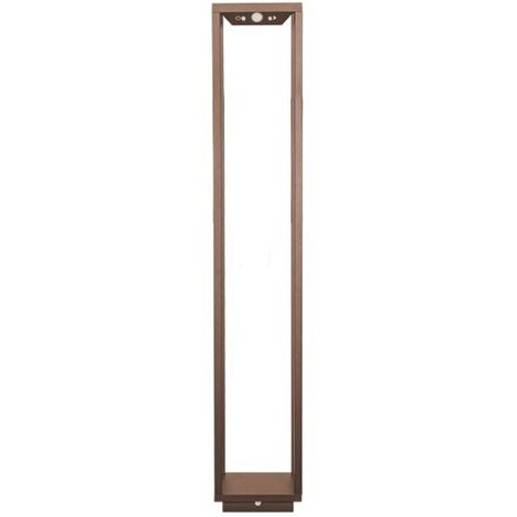 Lanterna Home solare Corten a led 100 cm da 2,2w a batteria IP54 Zafferano