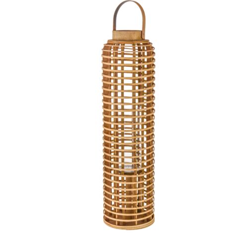 Lanterna in Bamboo H 75 cm