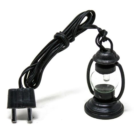 Lanterna in Plastica Presepe 4 cm Luce Bianca 3,5 V 11458
