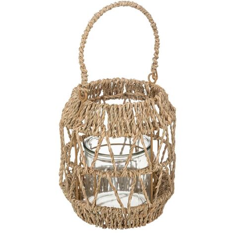 Lanterna in rattan h18cm - Atmosphera créateur d'intérieur