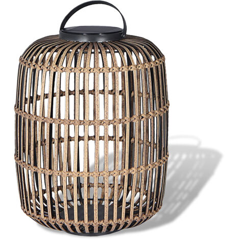 Lanterna Led con Pannello Solare Ø 39 x 48,5 cm in Alluminio Muses S
