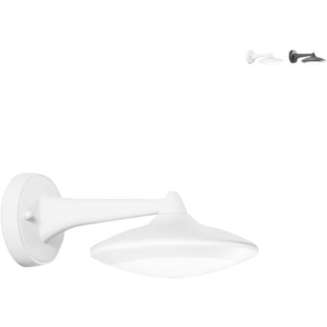 "Lanterna LED da esterno ALYSON in alluminio bianco 12W 4000K (luce naturale)"
