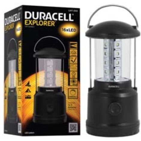 Lanterna led explorer lnt-200 - ø mm.114x230h. - mt.13 - 62 ore - 280 lumen Duracell lighting
