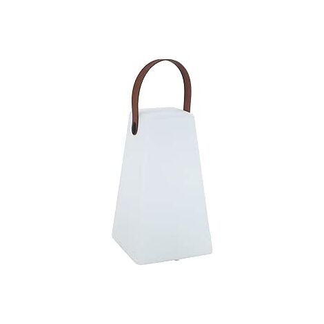 LANTERNA LED QUADRA  RICARICABILE A 8 COLORAZIONI