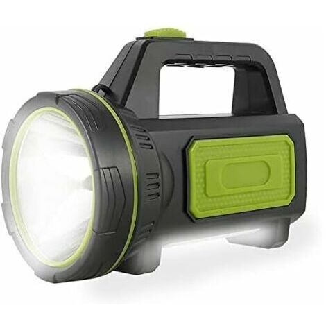 Lanterna LED ricaricabile per camping con porta USB, estremamente luminosa e impermeabile, con illuminazione laterale – ideale per camping, trekking e illuminazione di emergenza outdoor.