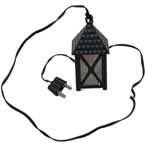 Lanterna Luce Bianco Caldo H 5 cm per Presepe 11456
