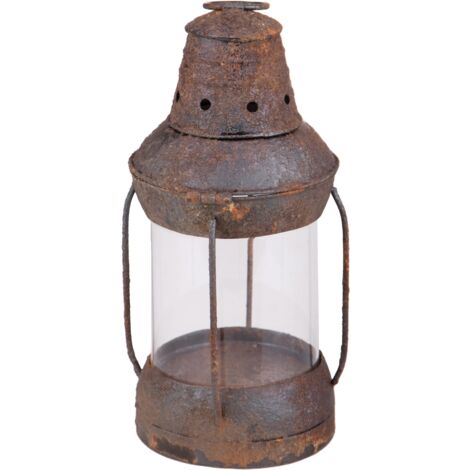 Lanterna Metallo Ø 15x H 35 cm