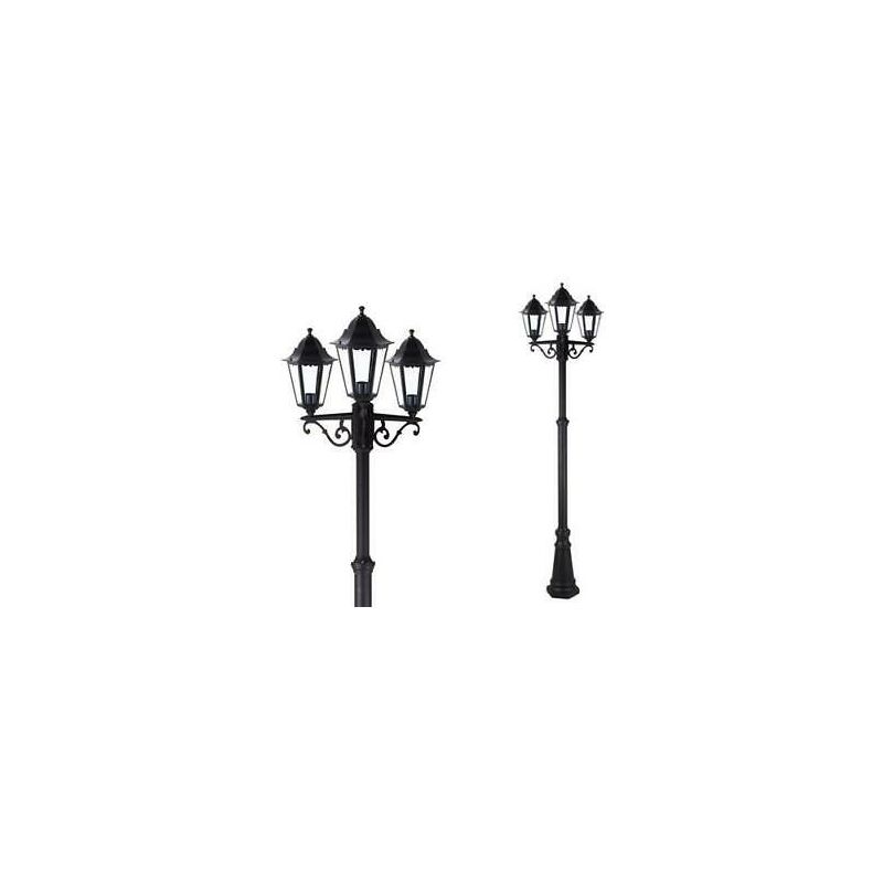 Lampada ESTERNO LANTERNA VERDE solare 25,5cm LED Terrazze Lampada Giardino Illuminazione