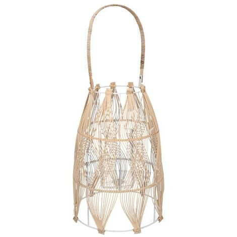 Lanterna Rattan tortora D.28 H41
