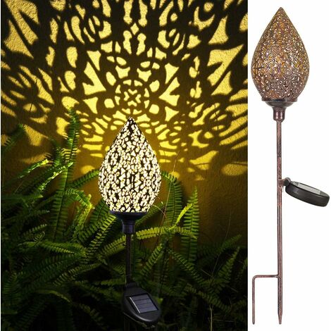 1pc Lanterna Retrò A Led, Luce Decorativa Atmosfera Giardino