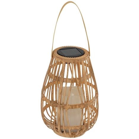 Lanterna solare rania h23cm beige - Atmosphera créateur d'intérieur