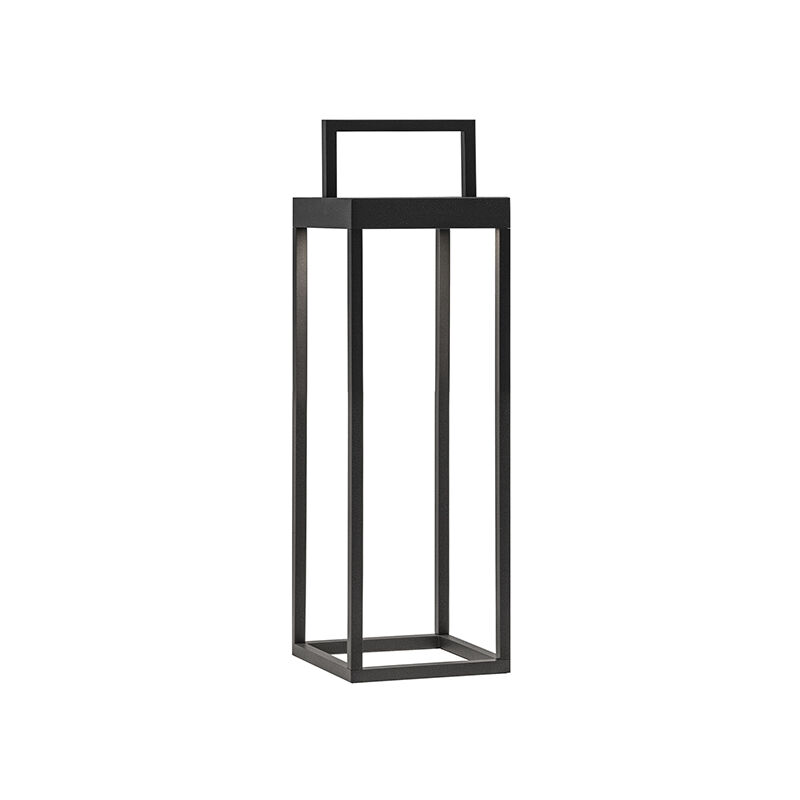 Bientôt lanterne solaire led anthracite 2,2w IP54 h. 32,5 cm