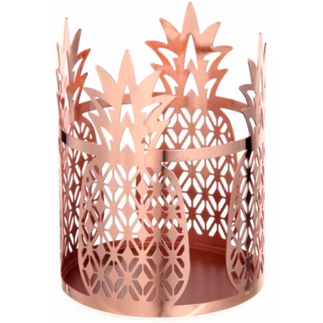 Lanterne à bougie creuse en fer forgé style rétro pour bar, maison, mariage (argent)