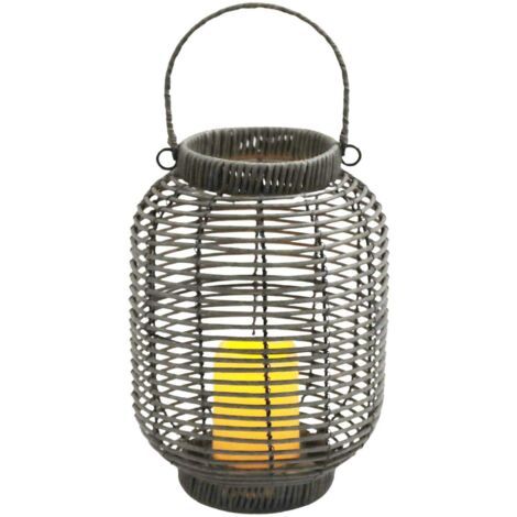 Lanterne avec bougie led Candle 22 x 30 cm (DxH)