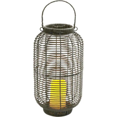 Lanterne avec bougie led Candle 23 x 40.5 cm (DxH)