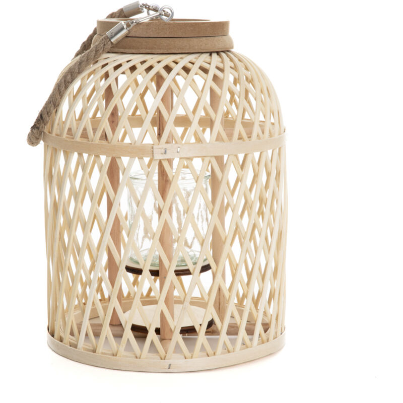 lanterne AVLI naturel 21x27,5cm 885650