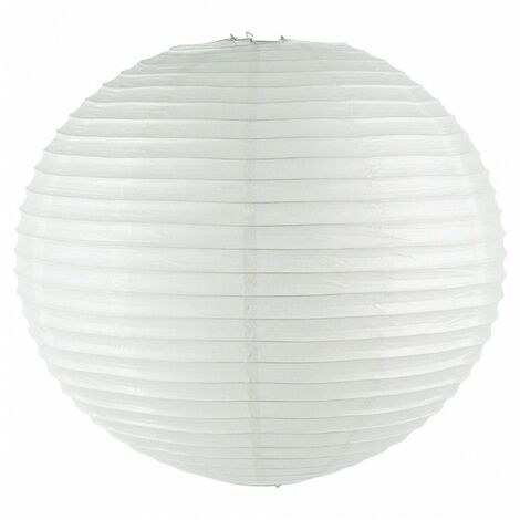Lanterne boule - 60 cm - Blanc - Livraison gratuite