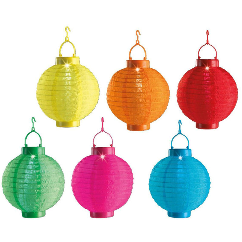 Lanterne solaire Kaemingk en nylon 6 couleurs