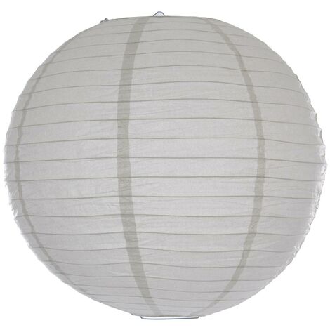 Lanterne Japonaise Boule 'Jordy' - Diamètre 35 Cm, Couleur Beige, Décoration D'intérieur Style Japonais