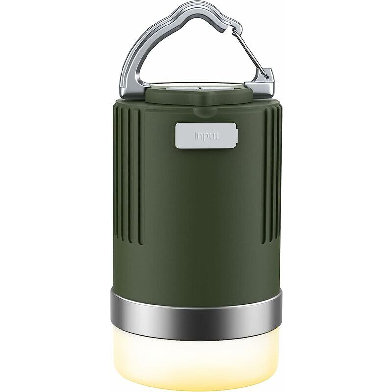 Lanterne Camping LED, 15000mAh Lampes Rechargeable avec 4 Modes d'Éclairage, Alimentation de Secours, Imperméable Lumières pour Tente,Pêche, Randonnée