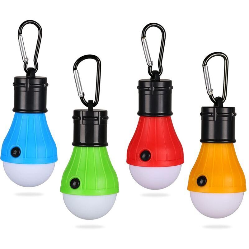 Lanterne de Camping, 4X Lampe de Camping LED Lanterne Lampe Camping, 3 Mode de Lampe étanche Nuit d'urgence Lampes de Poche Portable pour Camping,