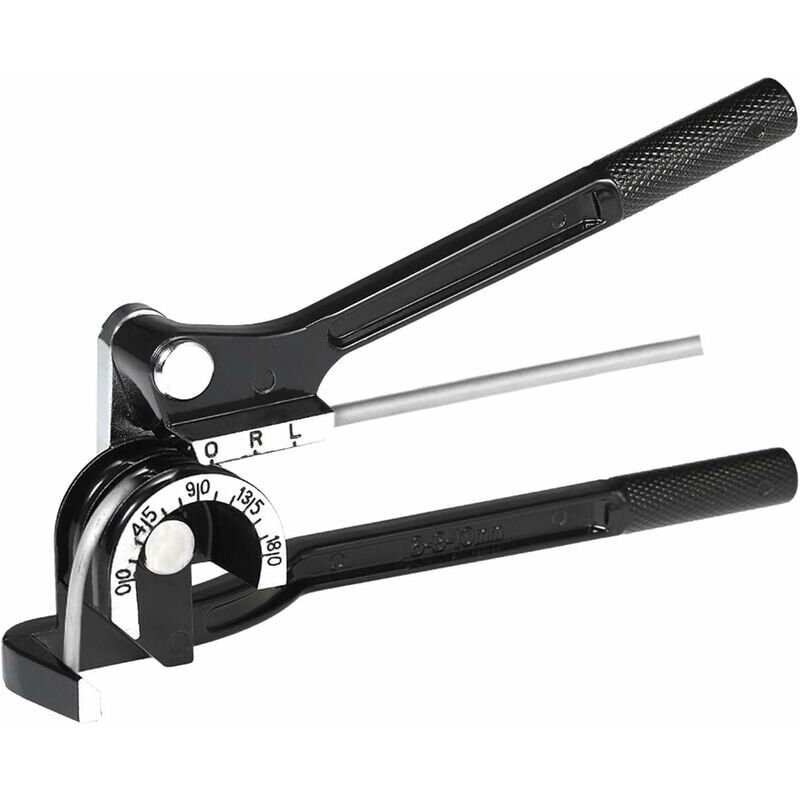 Manuel Tube Bender, 3 en 1 pour 1/4" 5/16" 3/8" 0-180 Degrés tubes Outils de cintrage tubes Bender pour le cuivre, laiton, aluminium et tuyaux en