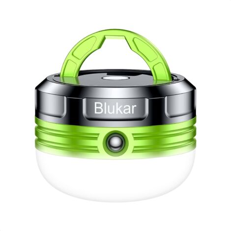 Lanterne de camping à piles - 3 modes d'éclairage LED pour tentes et situations d'urgence  Étanche (piles AA non incluses) - AquaForge