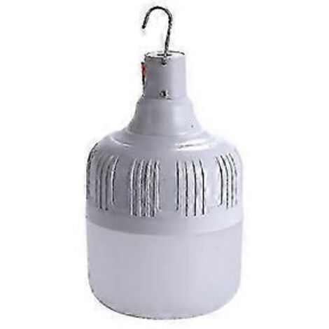 Lanterne de camping, lampe de camping rechargeable par USB 60 W 5000 lumens, 5 modes d'éclairage à intensité variable, lampe portable pour camping, terrasse, jardin et barbecue