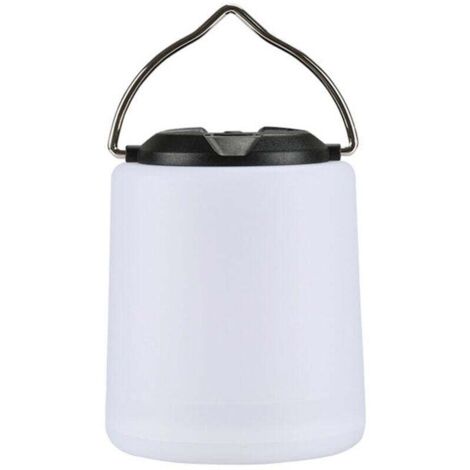 Lanterne de camping LED 2600 mAh, 3 modes, étanche, portable, lampe d'urgence pour tente, en cas de panne de courant, randonnée, ouragan, terrasse, jardin, gazebo, abri de jardin, grange, porche, gar