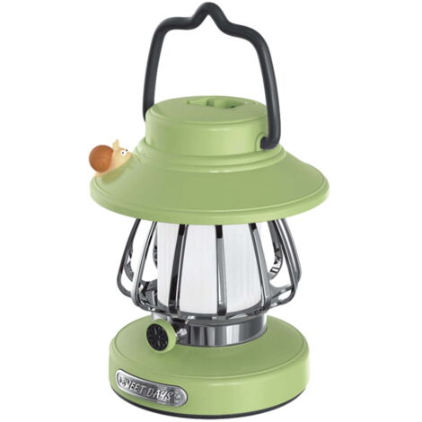 Lanterne de camping LED à piles, lampe de secours portable pour situations d'urgence