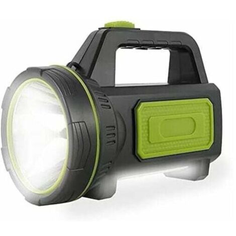 Lanterne de camping LED rechargeable par USB, super lumineuse, étanche, avec éclairage latéral, idéale pour le camping, la randonnée et l'éclairage d'urgence extérieur.