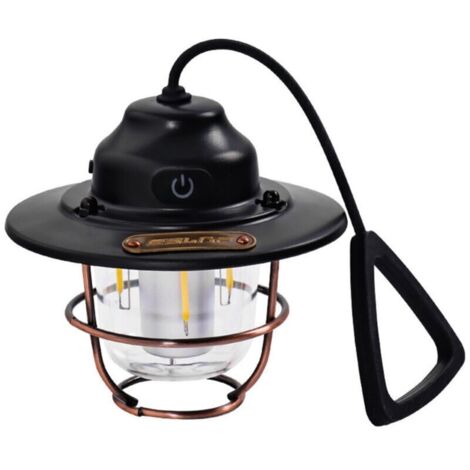 Lanterne de Camping LED Rechargeable Suspendable - pour Camping, Randonnée, Ouragan, Pêche