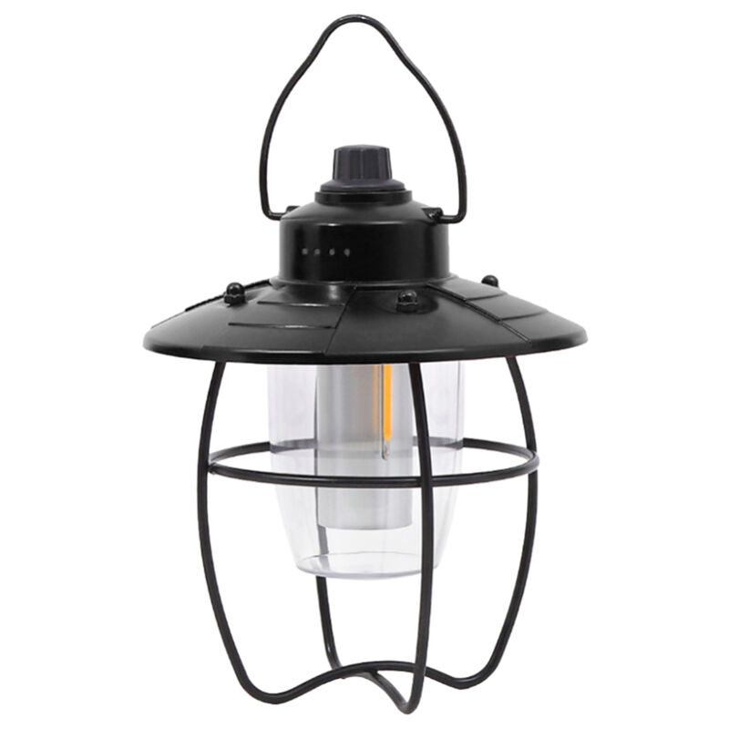 Lanterne de camping rechargeable par usb à suspendre pour camping en plein air, pêche, randonnée