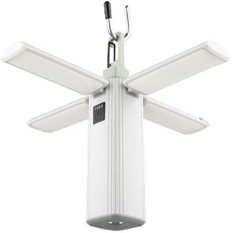 Lanterne de camping solaire rechargeable 2000 mAh pliable pour tente de camping, alimentée à l'énergie solaire, 3 modes d'éclairage, lanternes solaires suspendues d'extérieur, lampes de secou