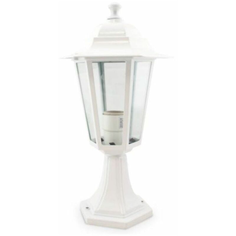 Lanterne de Jardin Aluminium E27 60W Blanc GSC 000700077