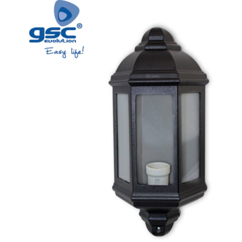 Lanterne de jardin noire pour série Firefly murale GSC 000701907