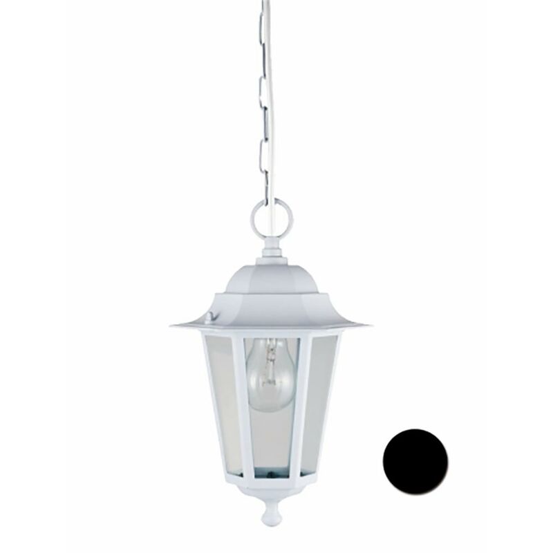 Luxform - Lanterne de jardin suspendue E27 60W m�tal blanc Orlando Simon Brico