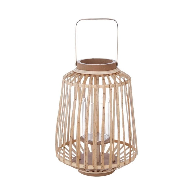 Lanterne Design 'Rattan' 35cm Naturel