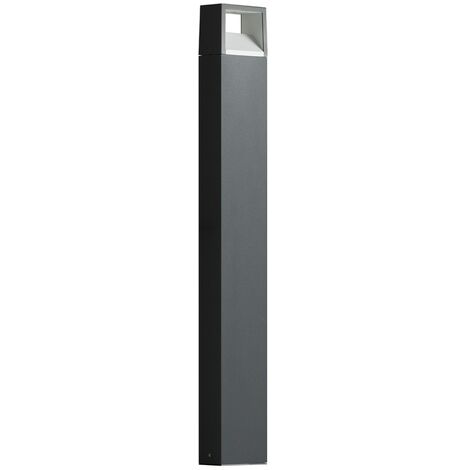 Lanterne d'extérieur gea led ges1152 100h led anthracite lampadaire moderne en aluminium