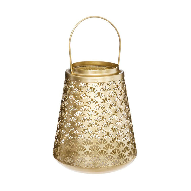 Lanterne en Métal Design 'Feel' 19cm Or