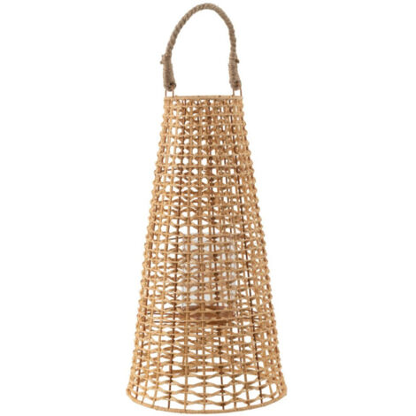 Lanterne en Rotin "Anais" 55cm Naturel
