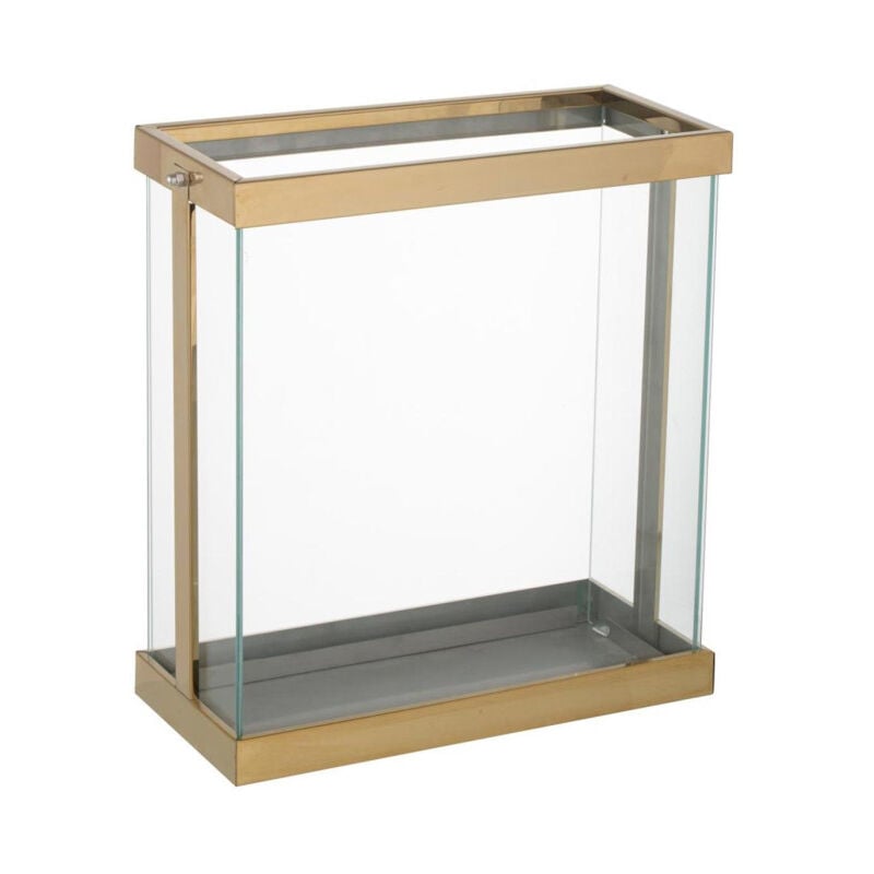 Lanterne en Verre 'Enma' 35cm Or