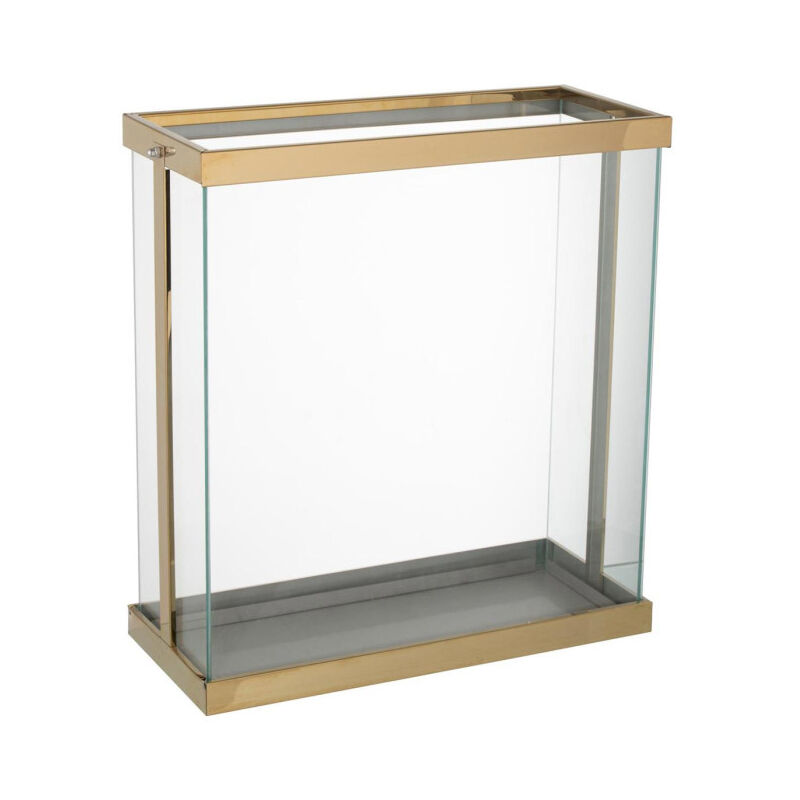 Lanterne en Verre "Enma" 45cm Or