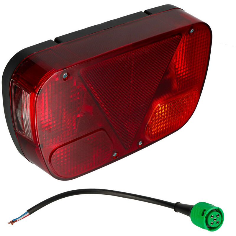 Abtech - Lanterne Gauche de signalisation remorquage 6 fonctions - autobest